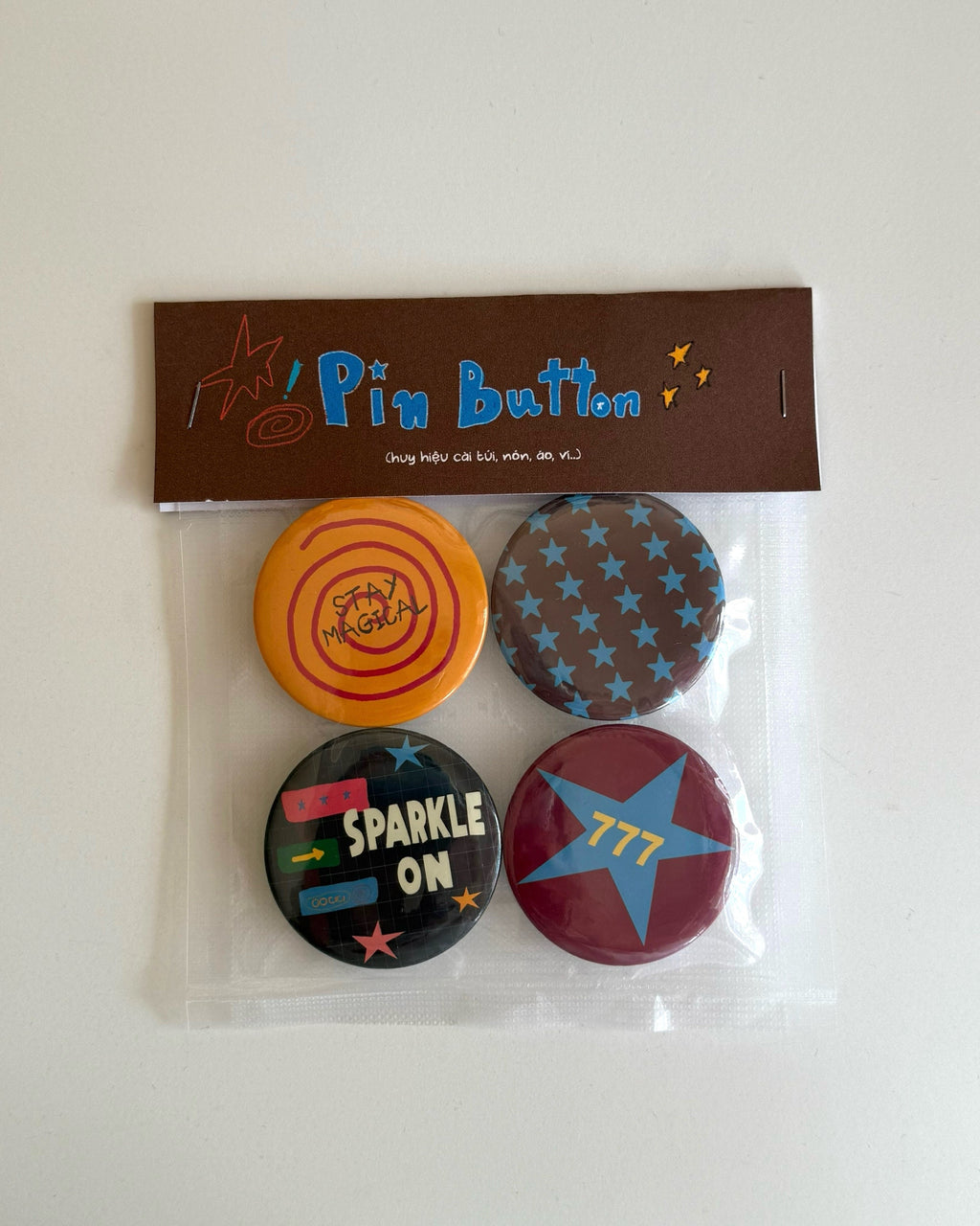 777 • PIN BUTTON SET
