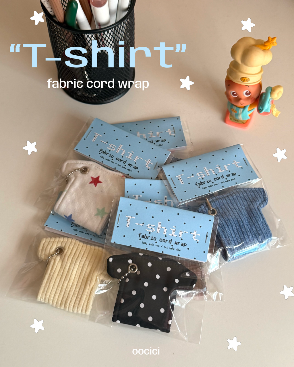 "T-SHIRT" Fabric Cord Wrap ver 2.