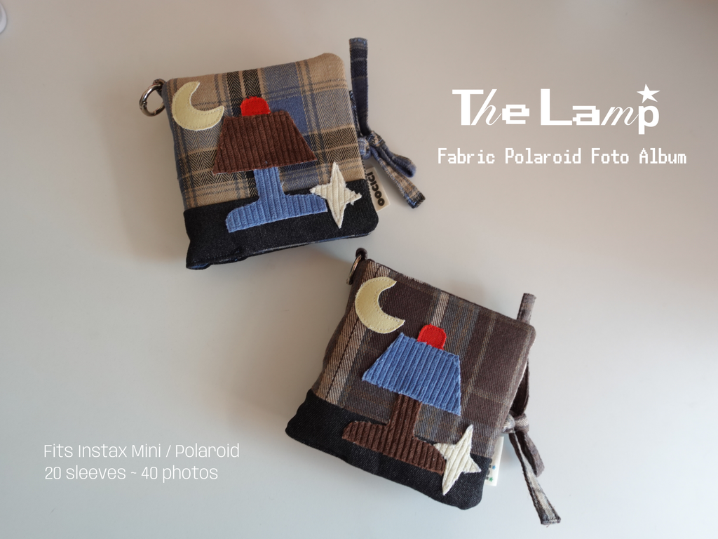 “The Lamp” – Fabric Polaroid Foto Album
