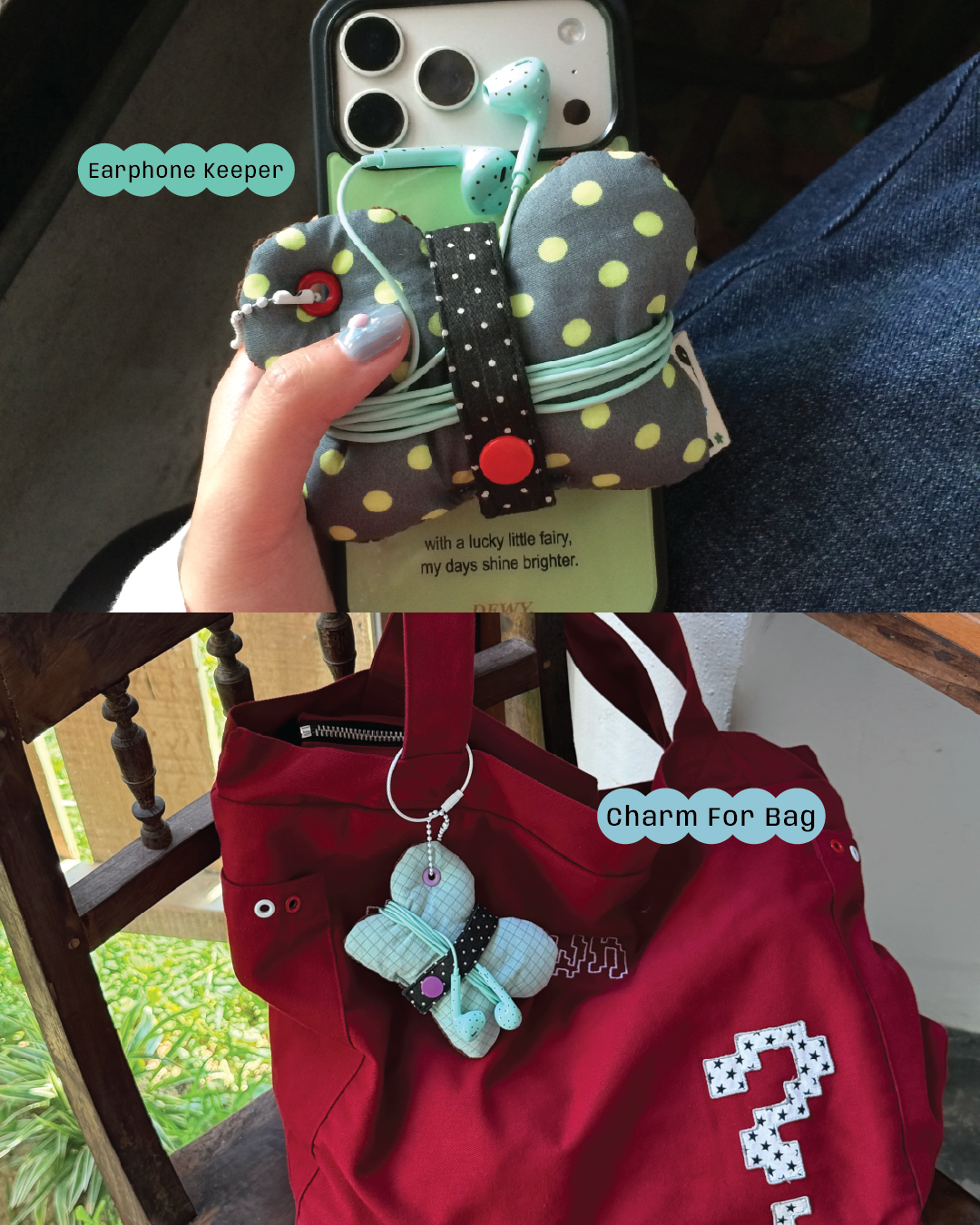 BUTTERFLY - Earphone Keeper Charm