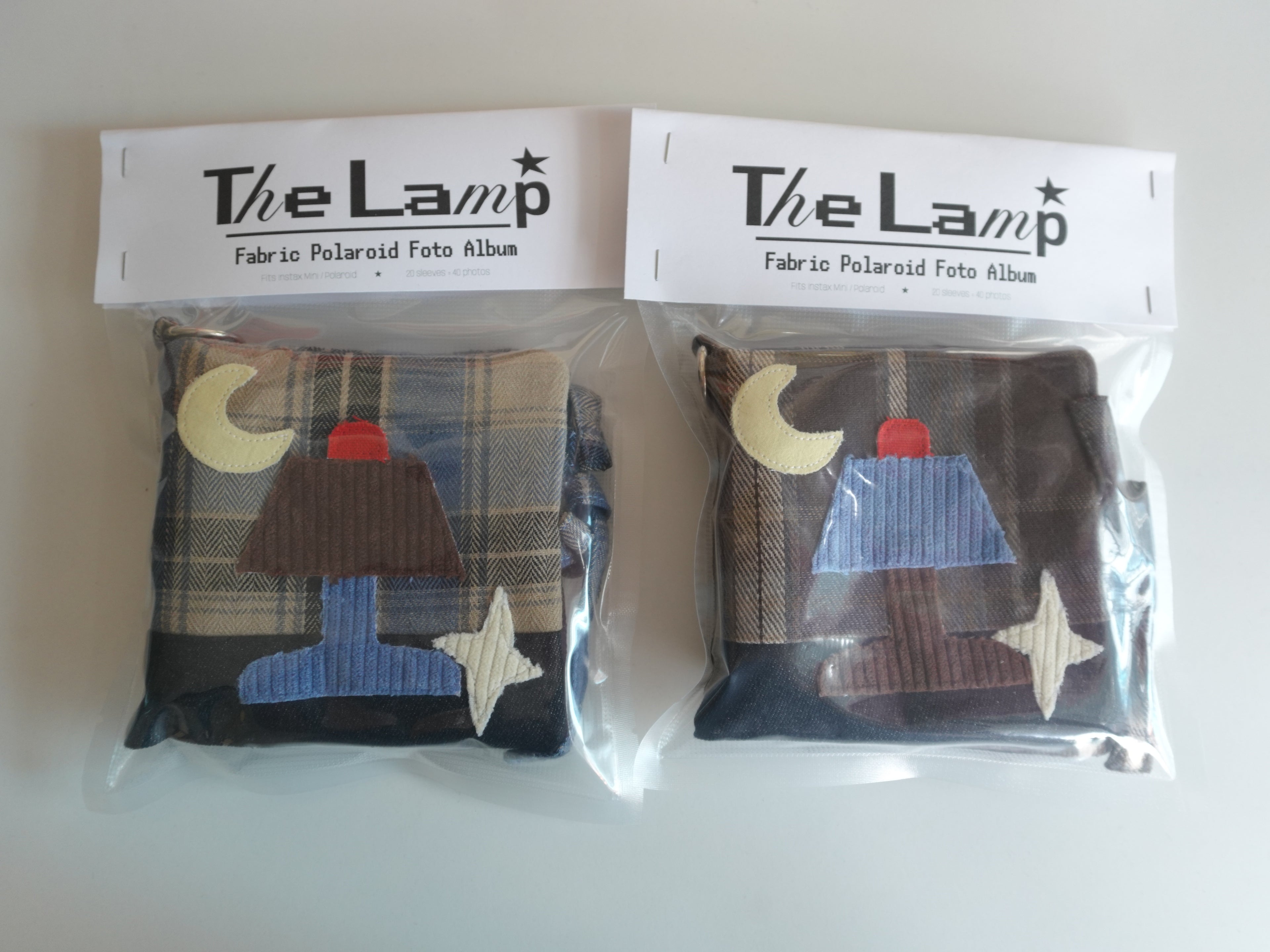 “The Lamp” – Fabric Polaroid Foto Album