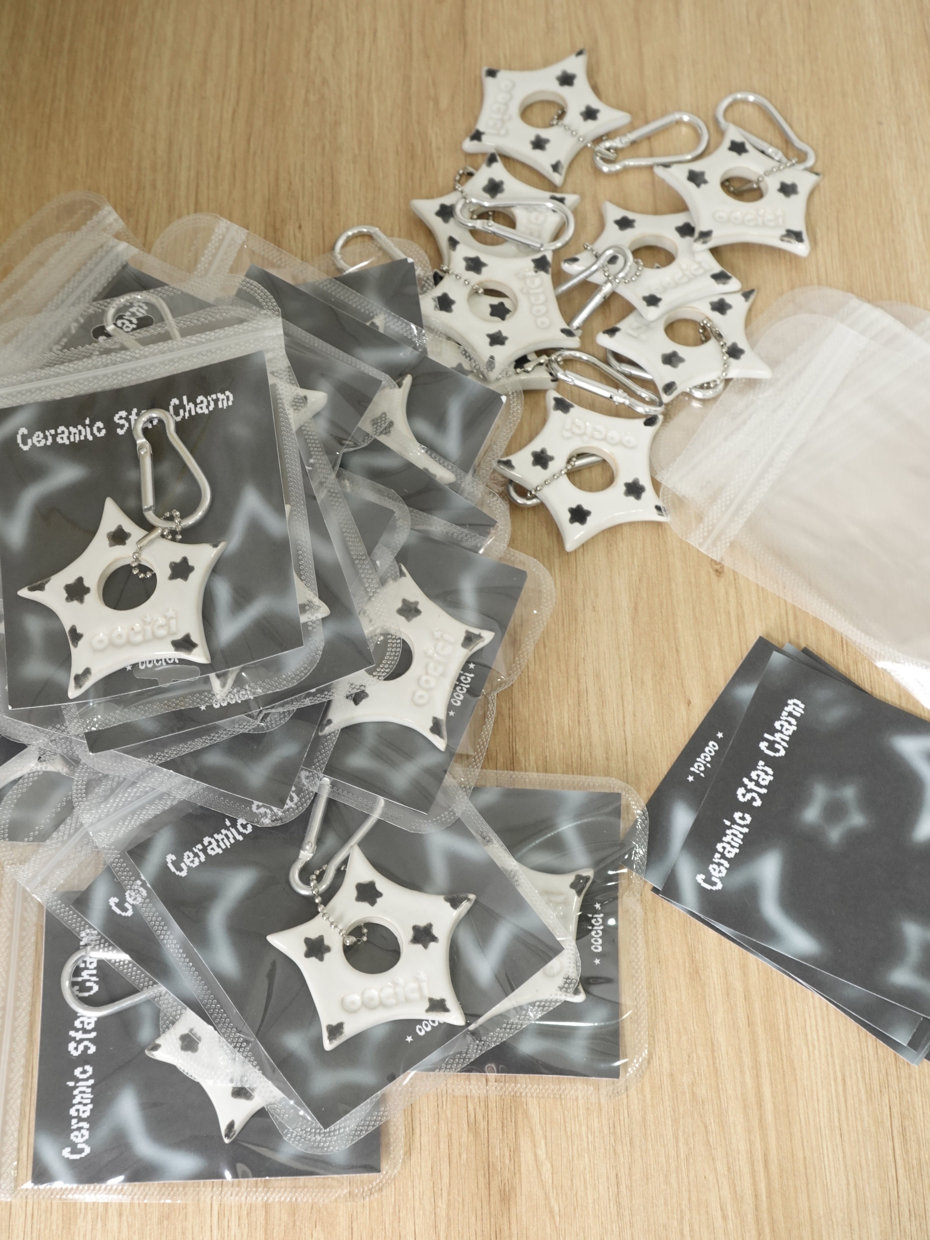 ☆ Ceramic Star Charm/Keychain ☆