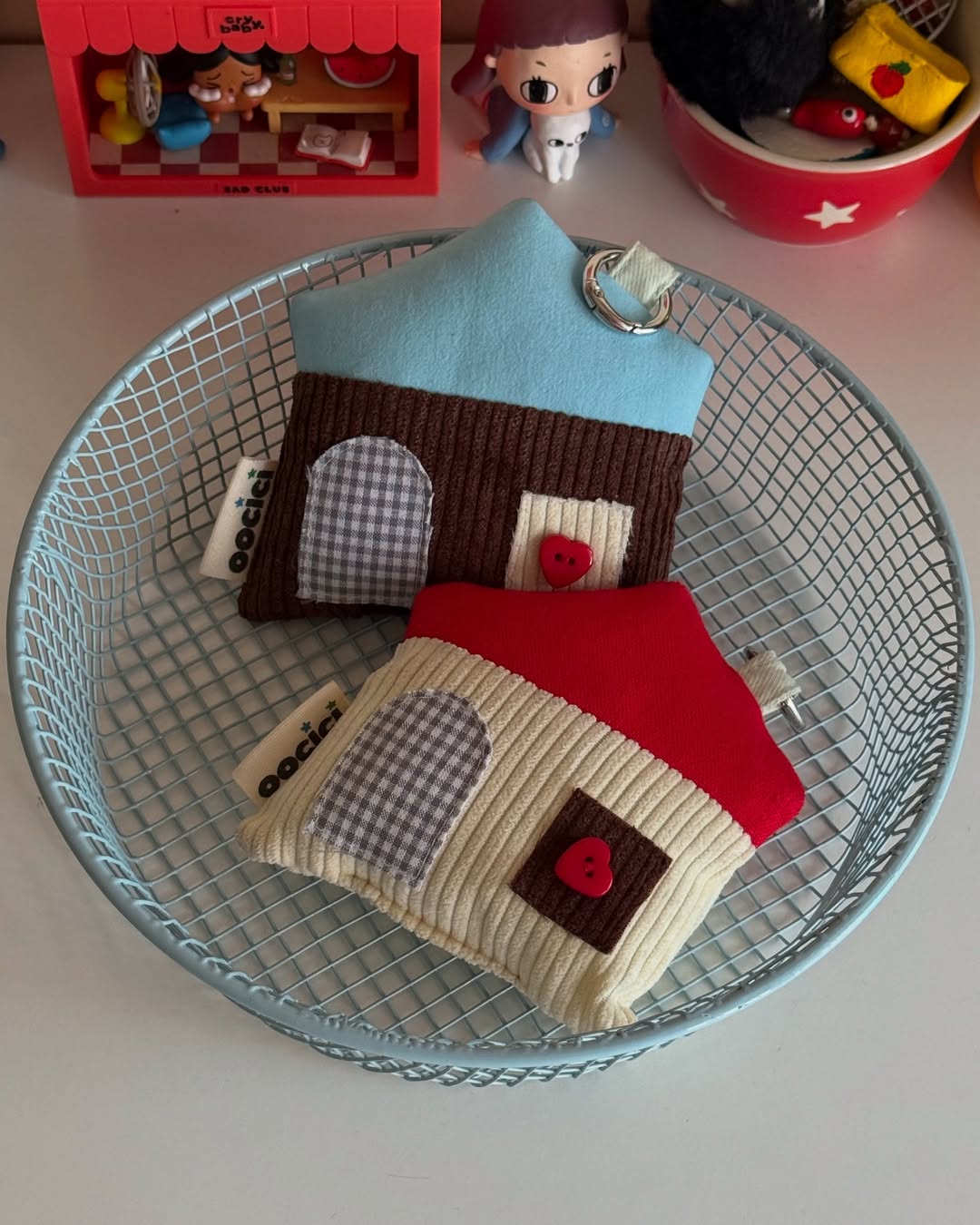 Little Home - Puffy Keychain