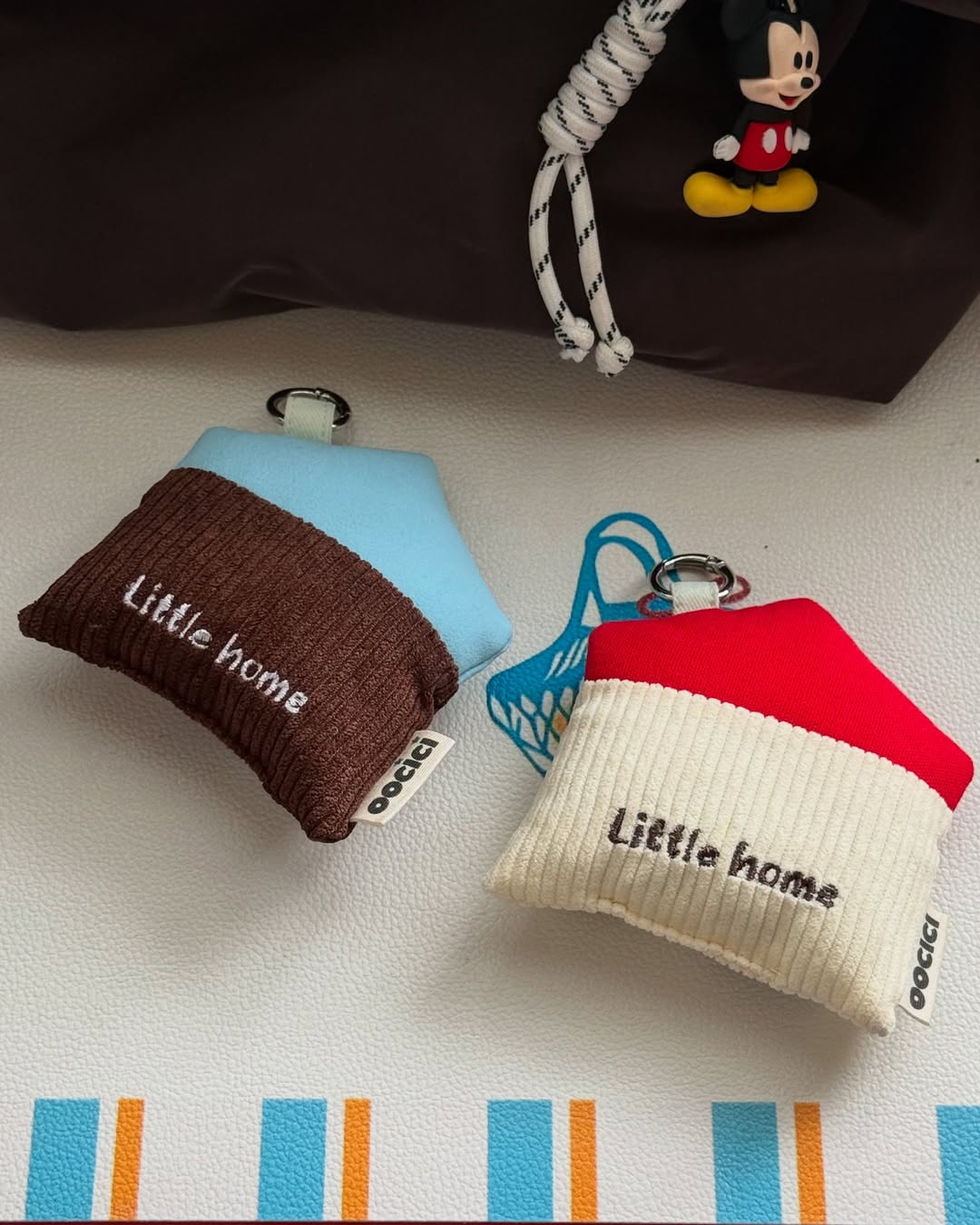 Little Home - Puffy Keychain
