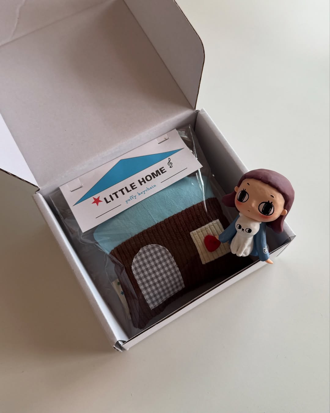 Little Home - Puffy Keychain