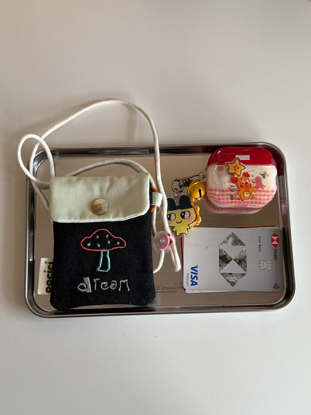 Little Wonders – mini pouch with neck strap