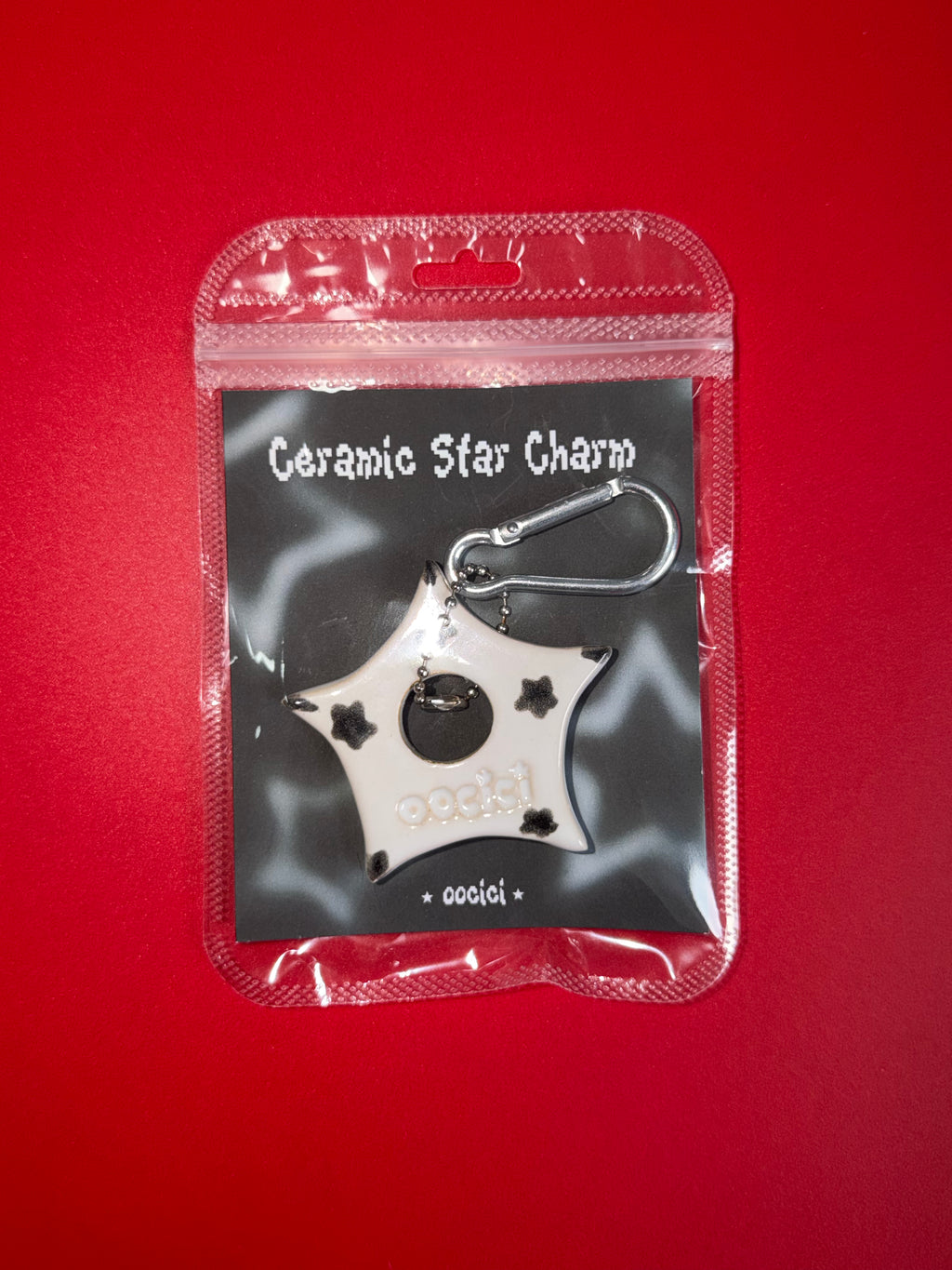 ☆ Ceramic Star Charm/Keychain ☆
