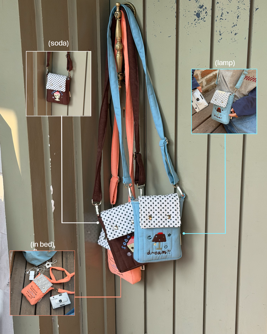 Camera Pouch Bag ver.2  (for compact/film/digital cameras)