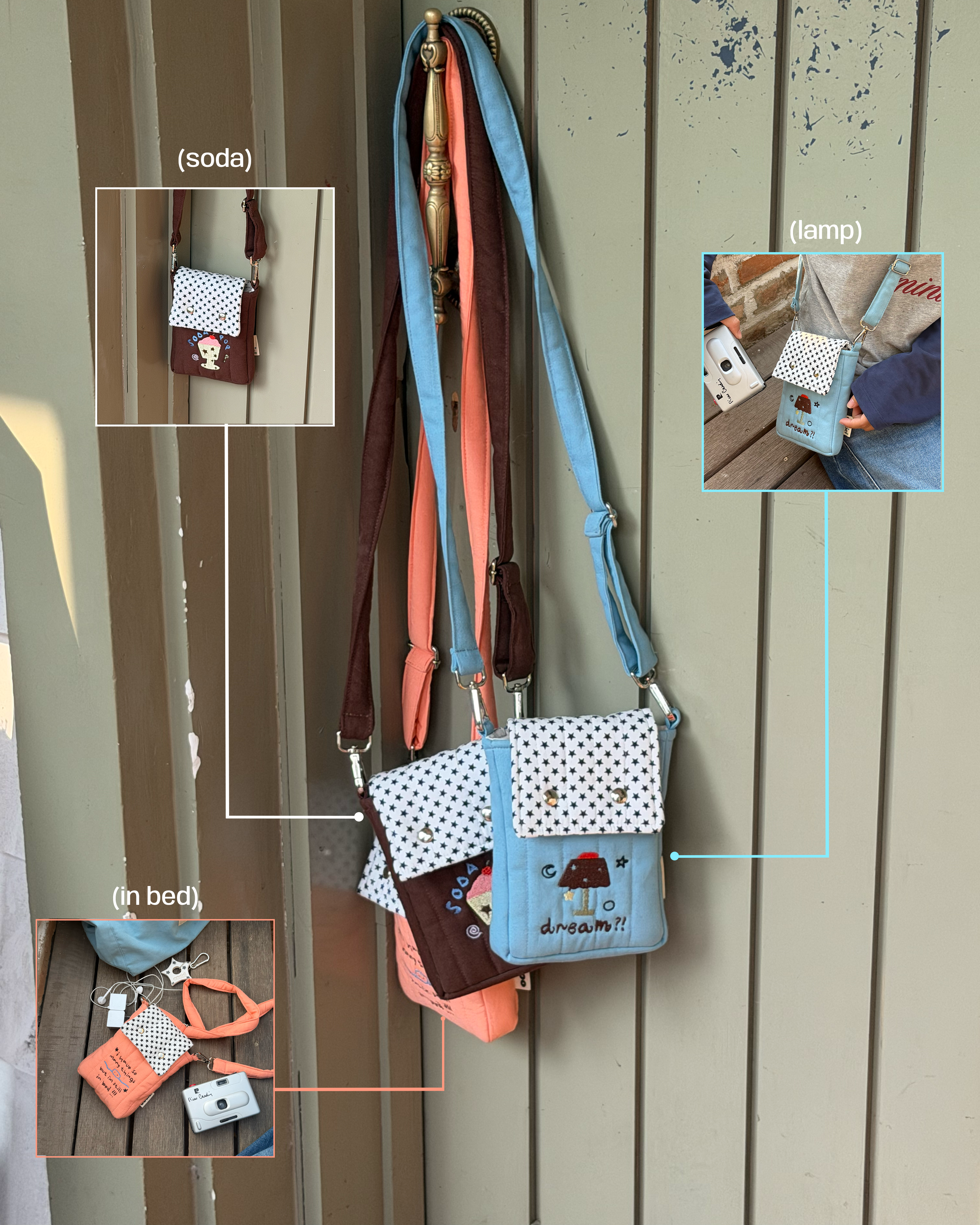 Camera Pouch Bag ver.2  (for compact/film/digital cameras)