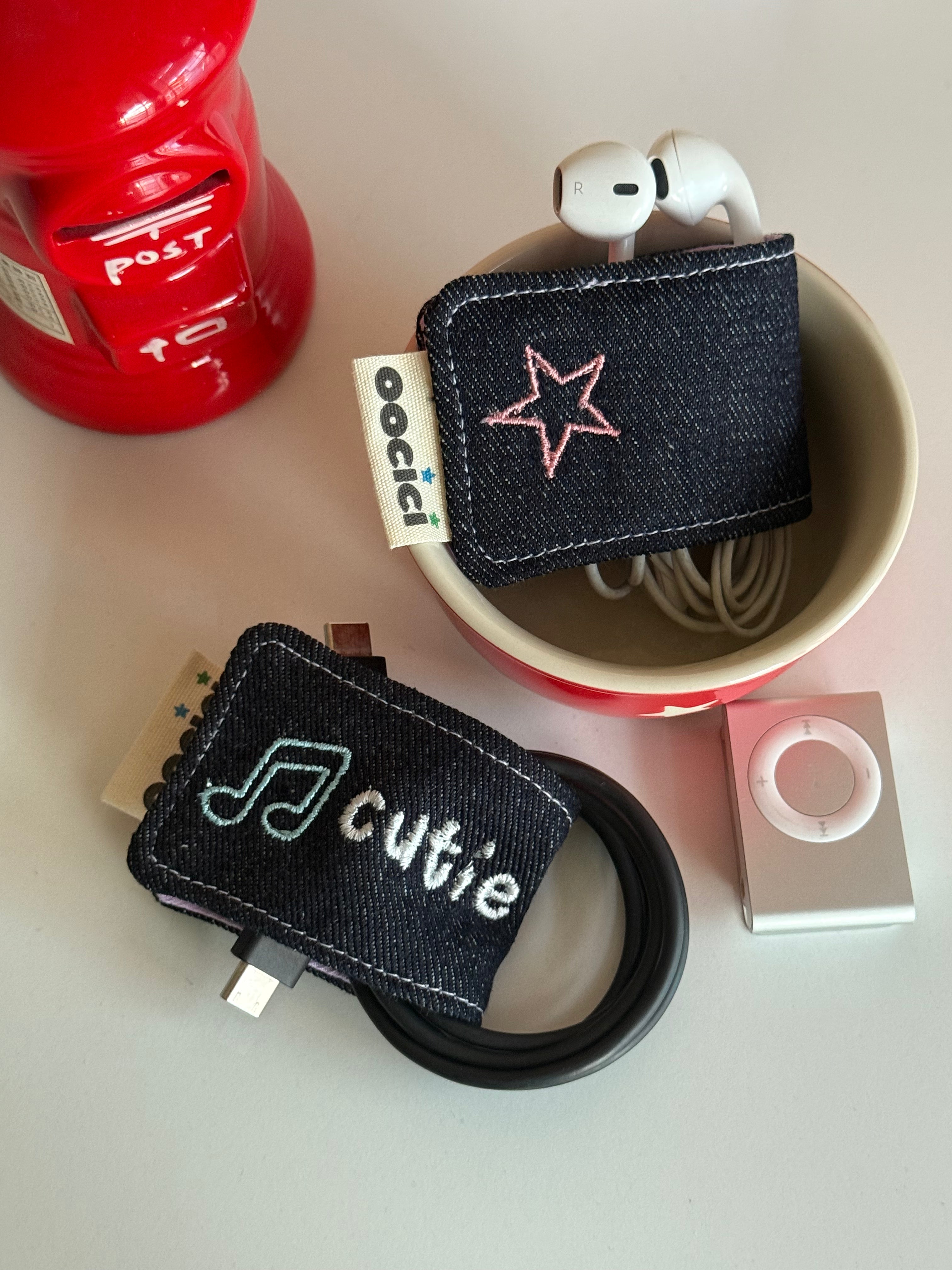 Fabric Cord Wrap – Đồ quấn dây sạc / tai nghe dây