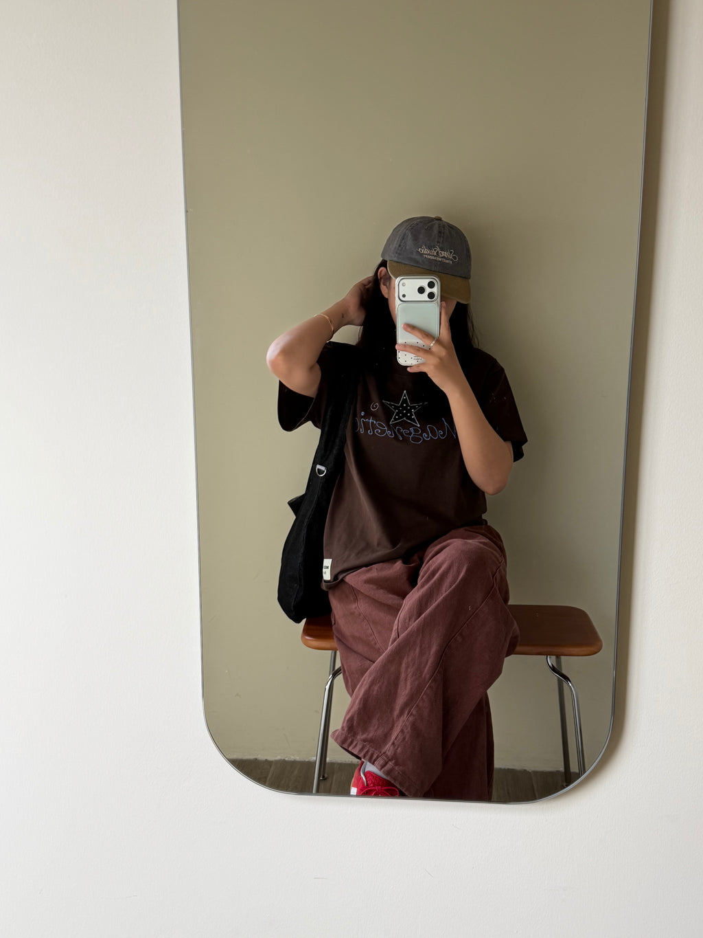 MAGNETIC STAR - EMBROIDERY T-SHIRT -  SS’26 COLLECTION