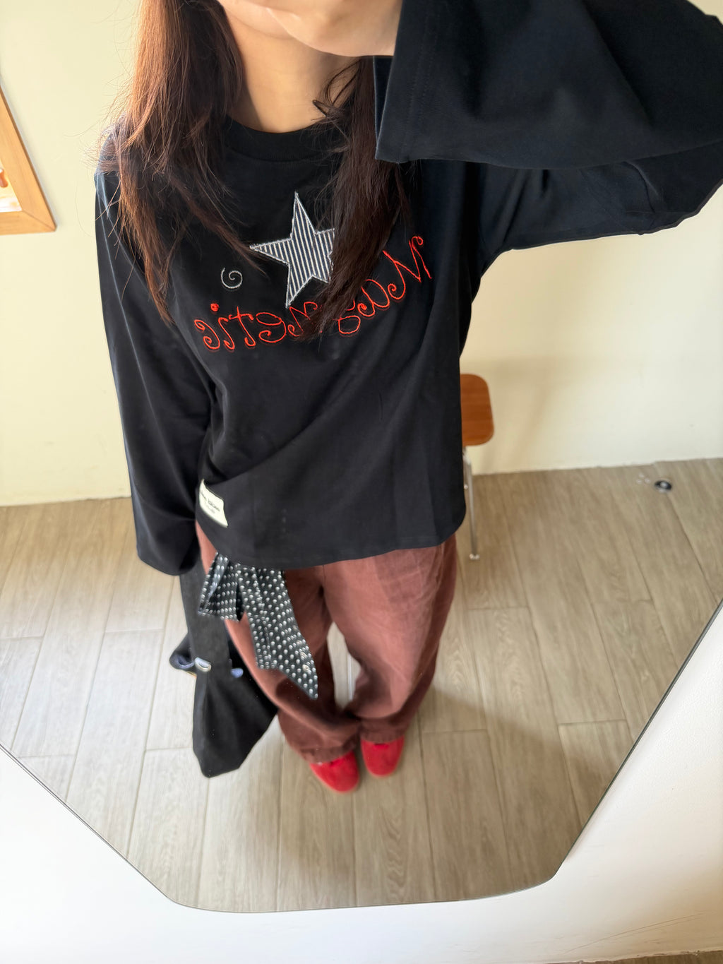 MAGNETIC STAR - EMBROIDERY T-SHIRT -  SS’26 COLLECTION