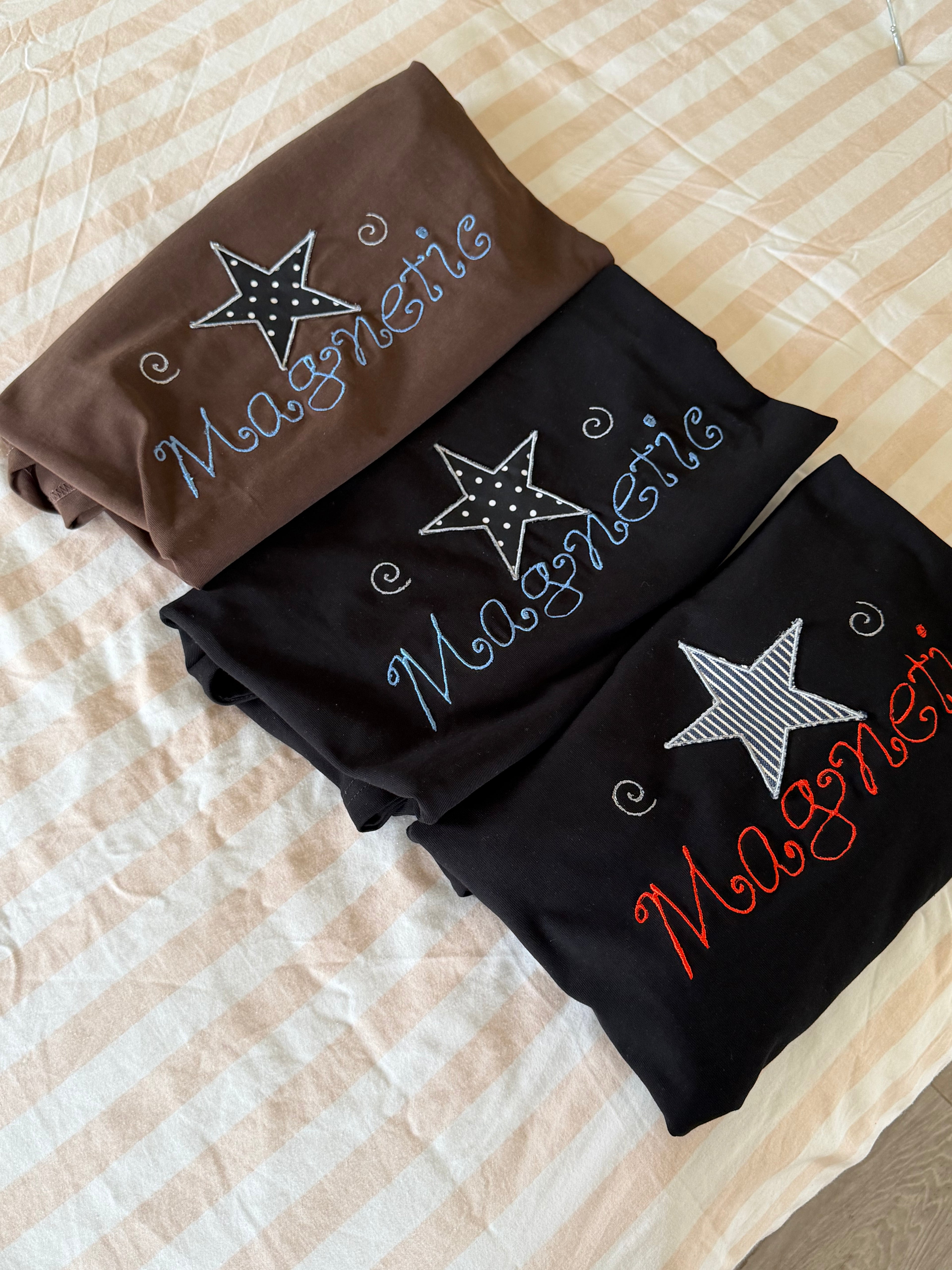 MAGNETIC STAR - EMBROIDERY T-SHIRT -  SS’26 COLLECTION