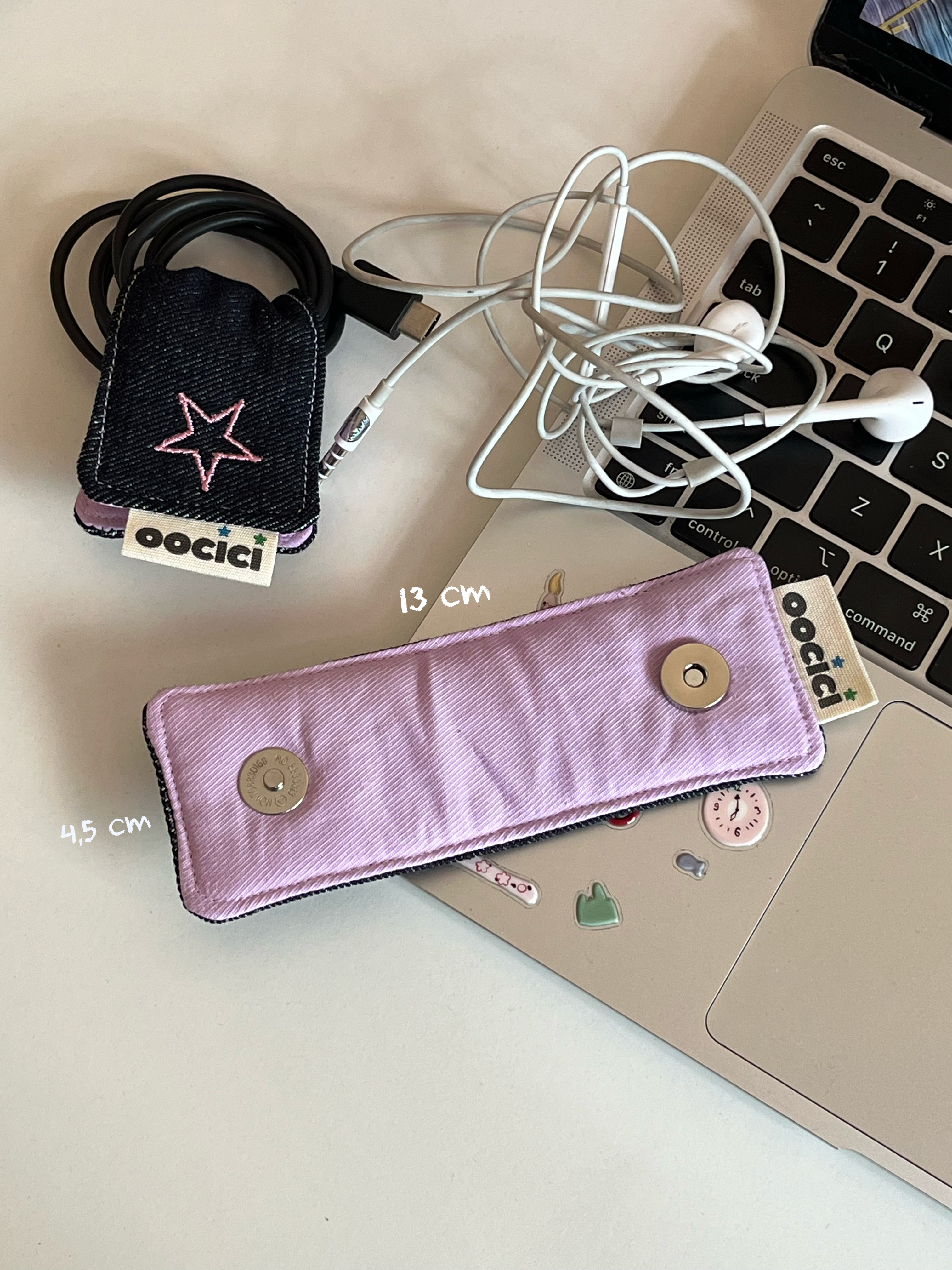 Fabric Cord Wrap – Đồ quấn dây sạc / tai nghe dây