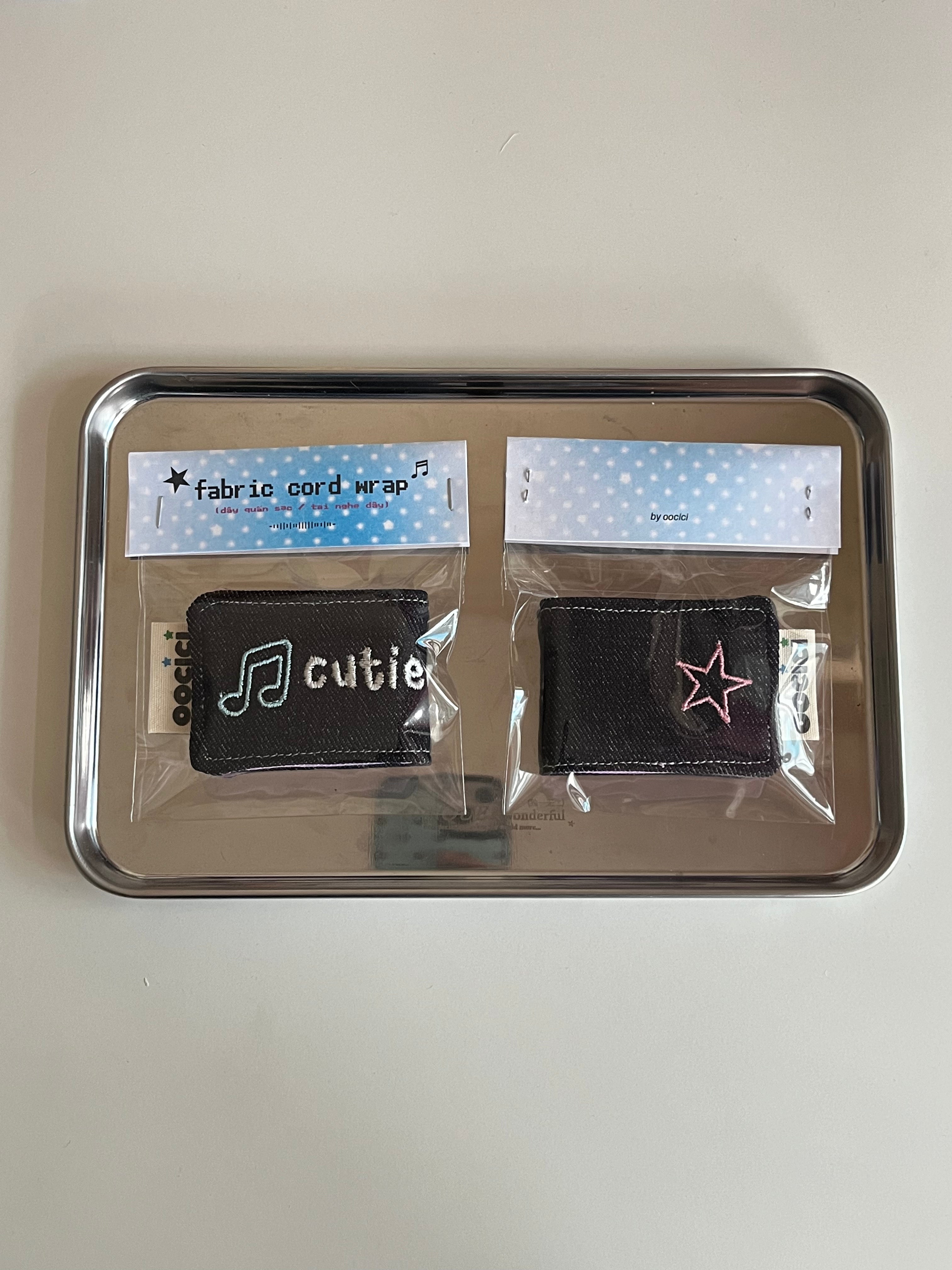 Fabric Cord Wrap – Đồ quấn dây sạc / tai nghe dây