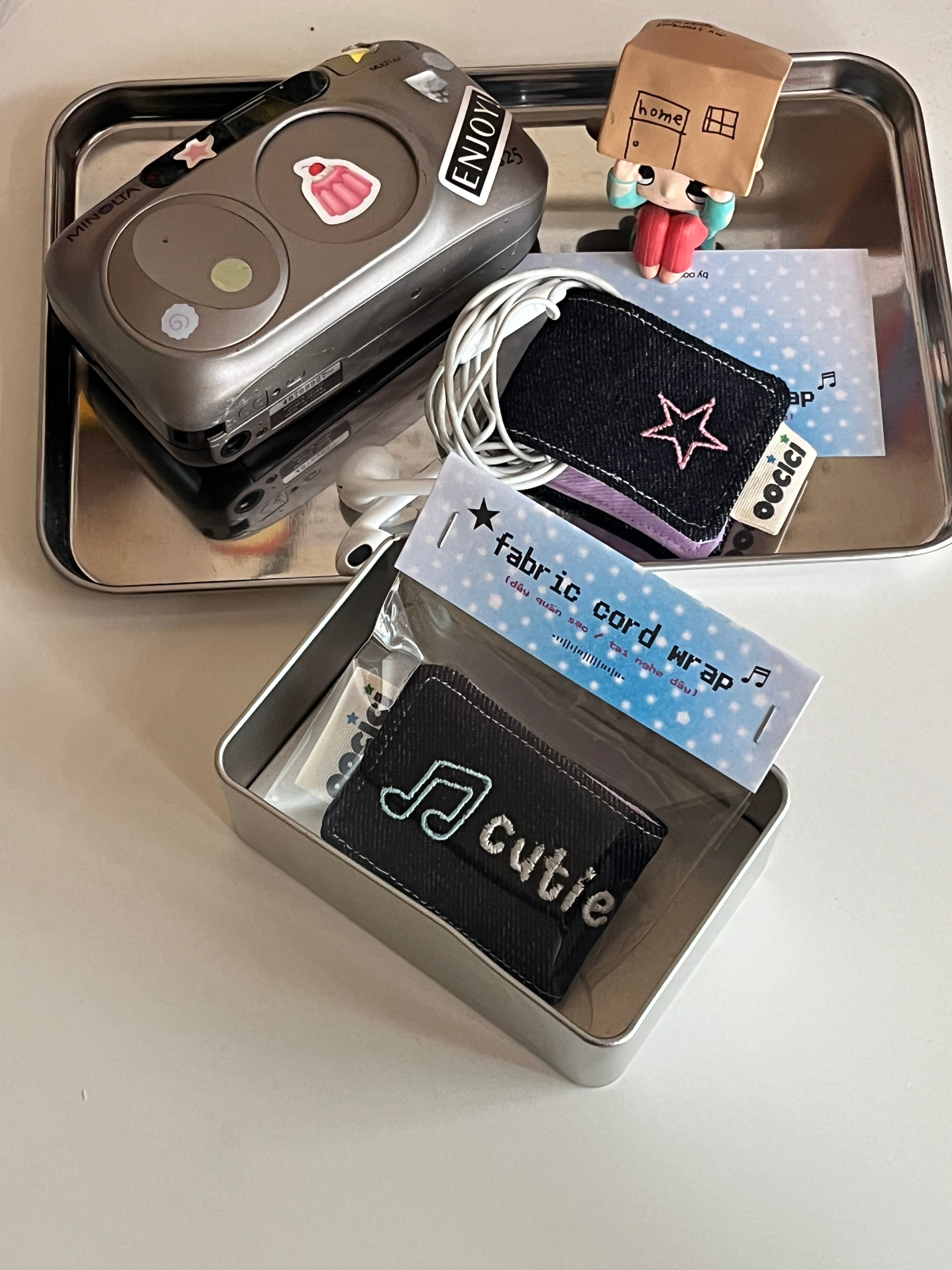 Fabric Cord Wrap – Đồ quấn dây sạc / tai nghe dây