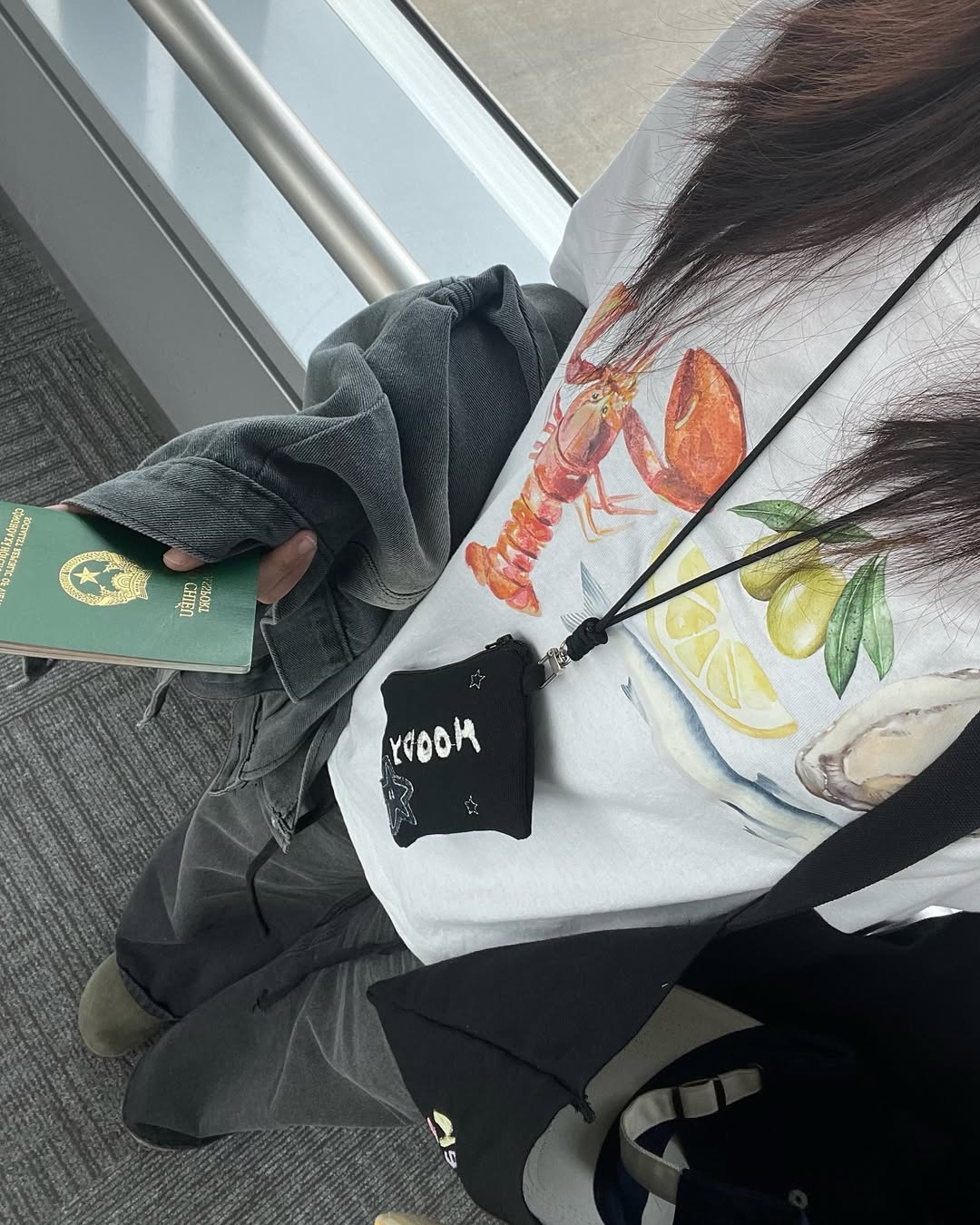 MOODY - Mini neck pouch • Túi mini Canvas đeo cổ