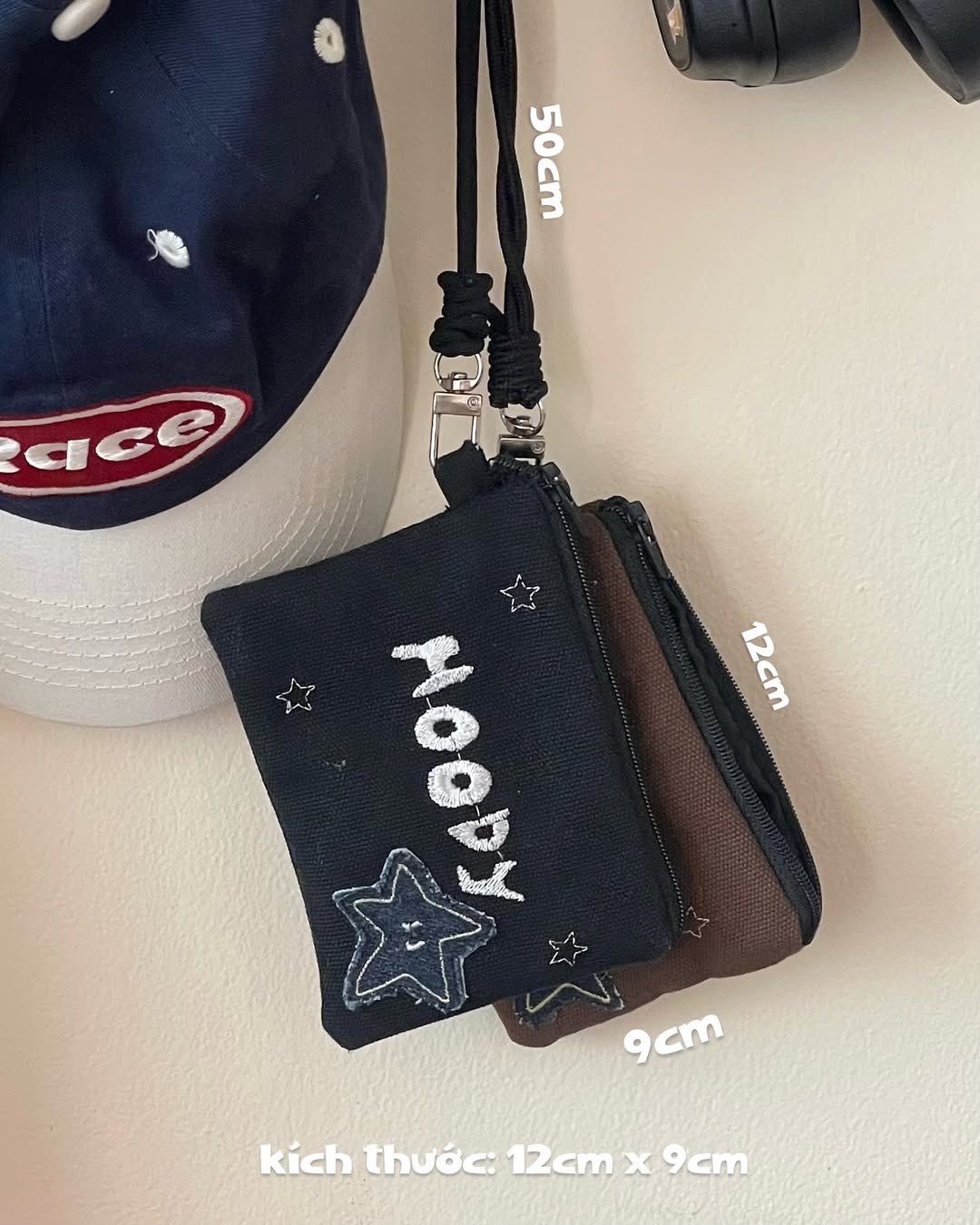 MOODY - Mini neck pouch • Túi mini Canvas đeo cổ