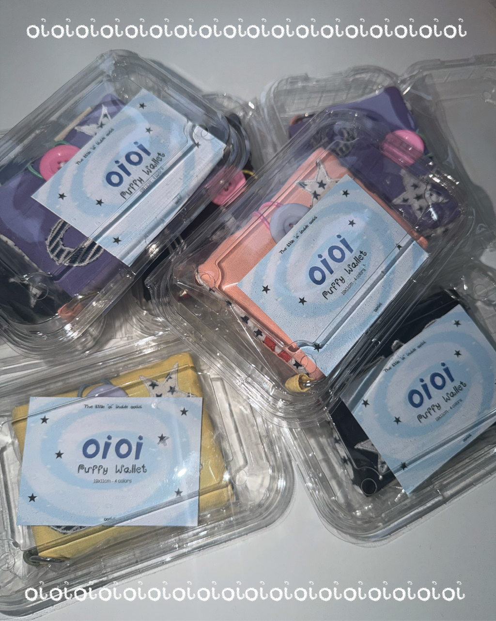 oi oi Puffy Wallet - Ví phao oi oi ★