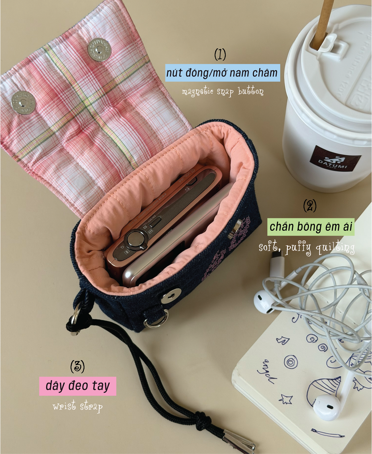 Camera Pouch Ver.03 ✶ For compact / film / digital cameras