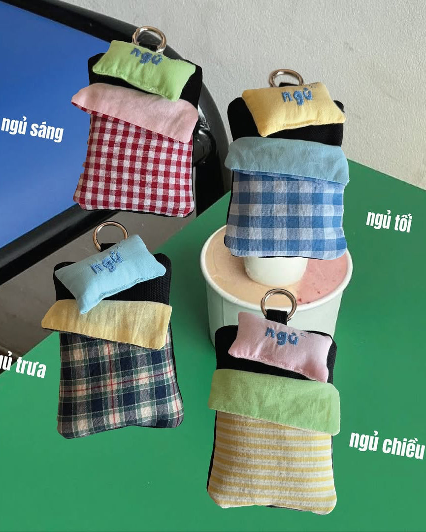 Móc Khoá “chiếc giường di động”  cho AirPods/Earpods