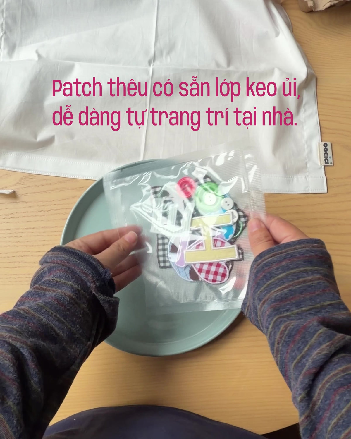 DIY Fabric Banner Kit - Bộ tự làm tranh vải/banner vải