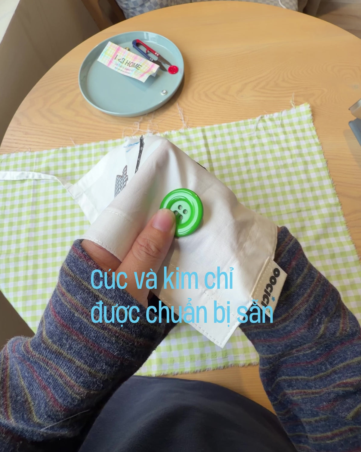 DIY Fabric Banner Kit - Bộ tự làm tranh vải/banner vải