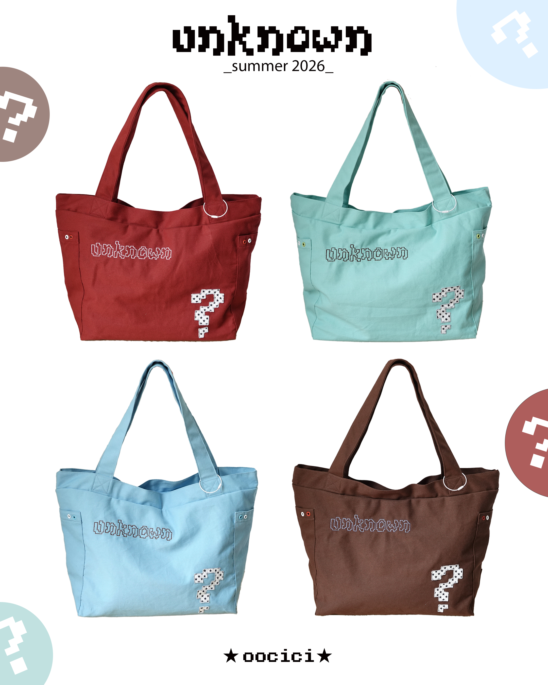 "Unknown" Tote Bag 2026